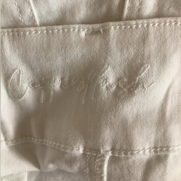 Copper Hash Size 12 White Curvy Crop Jeans. New With Tags. - Picture 6 of 7